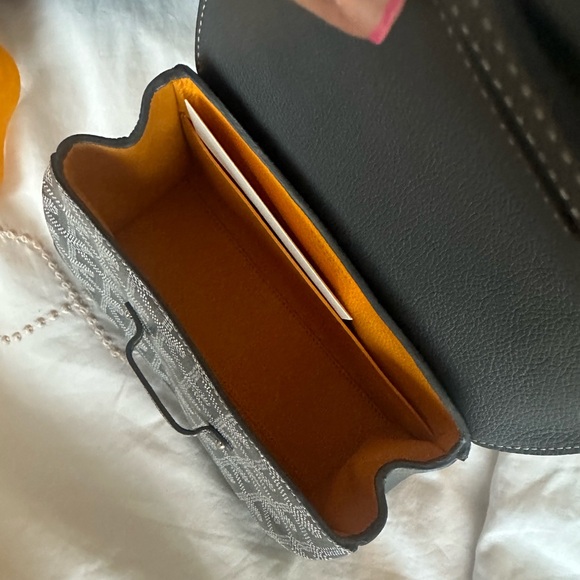 Goyard Mini Saigon gray bag - Picture 3 of 4